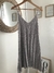 Vestido hilo gris perla - comprar online