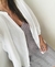 Vestido hilo gris perla