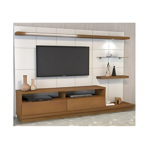 Home Theater Rússia 2,40m (completo rack + painel) - comprar online