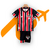 Conjunto infantil São Paulo Away 24/25