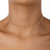 Colar mini plaquinhas - comprar online