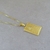 Colar placa de Nossa Senhora Aparecida - comprar online