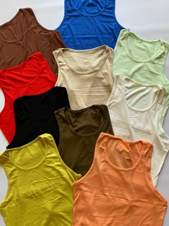 Musculosas lisas Pack x5