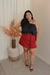 Shorts Saia Lívia* VERMELHO na internet