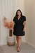 Vestido AMANDA em alfaiataria PRETO na internet