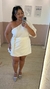 Conjunto Shorts saia + blusa Camila ( OFF WHITE ) - comprar online