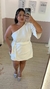 Conjunto Shorts saia + blusa Camila ( OFF WHITE ) - Florall Plus