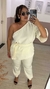 Conjunto Calça Jasmin + Blusa Camila OFF WHITE - Florall Plus