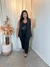 Conjunto Feminino Plus Size Colete + Calça Jasmin em Alfaiataria