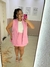 Conjunto de Colete + Shorts Saia - Macarron ROSA na internet