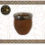 Mate madera virola de acero barril liso