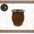 Mate madera virola de acero boca plana