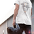 T-Shirt Never Ride Branca na internet