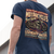T-Shirt Red Foot Customs Azul Marinho na internet
