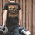 T-Shirt Red Foot Customs Preta - loja online