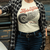 Baby Look Custom Motorcycles Branca na internet