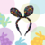 Diadema orejas de conejo dots - comprar en línea