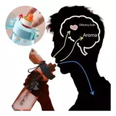 BOTELLA VIRAL CON CAPSULA De Aroma Hidratación Saludable 600ML BOTHS12062-60 en internet