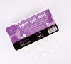 TIPS PARA SOFT GEL SQUARE, 500 UNIDADES CITY GIRL JPT-H606/7342