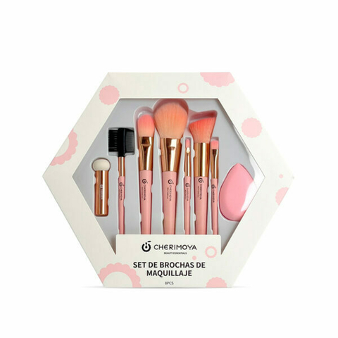 Set para maquillaje brocha x8 bh006099/6899