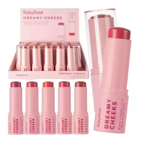 RUBOR DREAMY CHEEKS RUBY ROSE HB-M01
