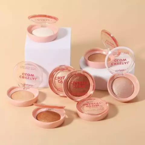 ILUMINADOR CRYSTAL GLOW RUBY ROSE HB-M700
