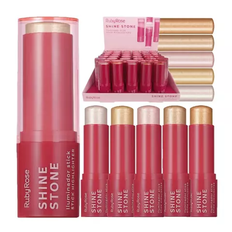 ILUMINADOR SHINE STONE RUBY ROSE HB-M702 - comprar online
