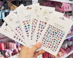 STICKER NAIL ART C/MARIPOSAS X 12PCS / 0402 - comprar online