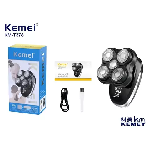 MAQUINA DE AFEITAR KEMEI KM-T378