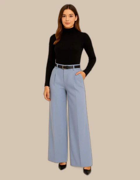 Calça Pantalona Alfaiataria - comprar online