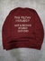 Sweater Boxy ART&DESIGN Rojo