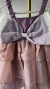 Vestido Elegancia Rubi - Bamby Kids Mx