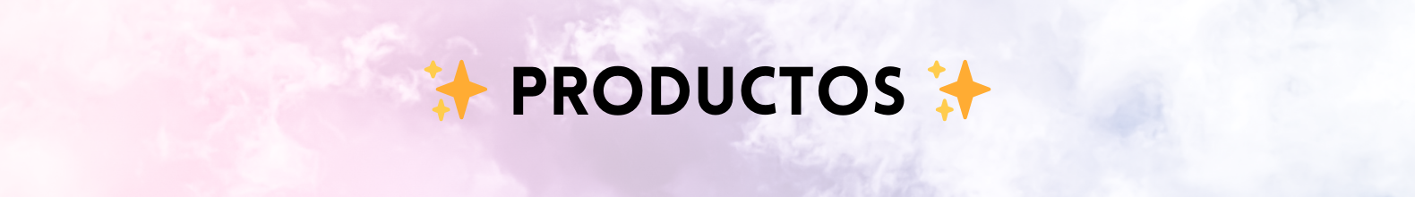 Banner de la categoría Productos