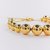 Pulseira esferas banhada a ouro 18K - loja online