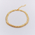 Pulseira malha snake banhada a ouro 18K - loja online