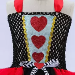 Vestido Fantasia Rainha de Copas - Ondatop dos achados