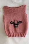 Chaleco Rosa Vaca - comprar online