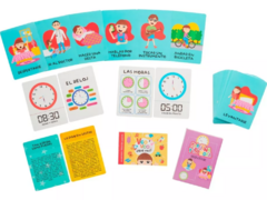 Cartas Mi rutina y la hora - Teddy  Cotton&co.