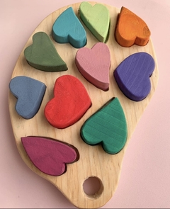 Rompecabezas Corazones en internet
