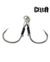 SUPORTE HOOK CELTA GAP DUPLO CT8870 4/0