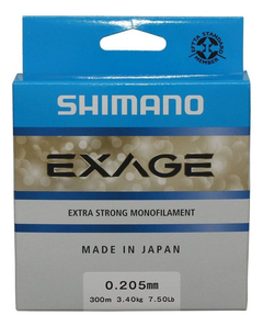 Linha Mono Shimano Exage 0,35mm 22,90lb/10,40kg - 150 Metros na internet