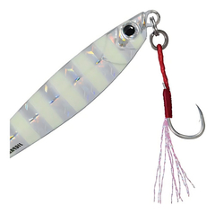 Isca Artificial Pesca Jigpara Casting 50g 9,5cm Cor #7 Zebra na internet