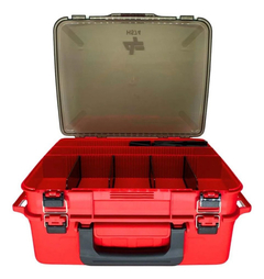 Caixa De Pesca Albatroz Fishing H574 20cmx30cmx40cm Vermelho - loja online