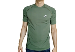 Camisa licrada verde