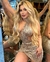 Vestido Celebration - Dourado - Divine Fitness | Moda fitness feminina