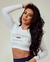 Cropped Active - Branco/verde