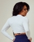 Cropped Active - Branco/verde na internet