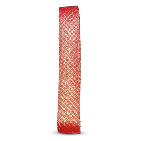 Fita Crinol - Lurex N°12 - Vermelho