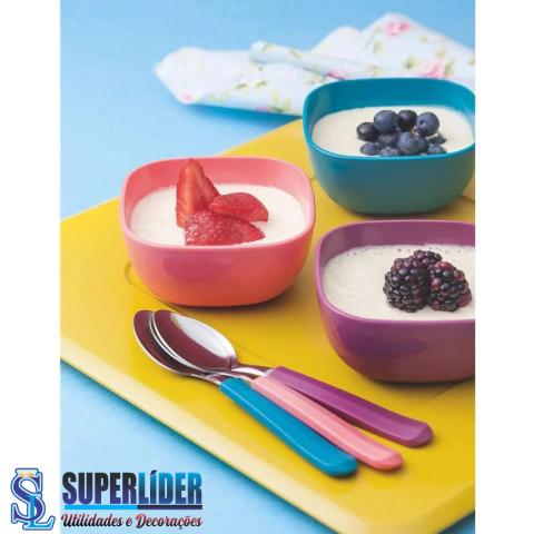 Jogo para Sobremesa Tramontina Mixcolor em Polipropileno Colorido 12 Peças