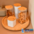 Pote Hermético Organizador Keep 340ml - Branco - comprar online